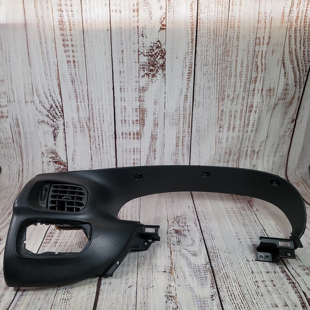 2000-2003 Ford F-150 Harley Davidson Dash Panel Cluster Cover Trim Vent BLACK